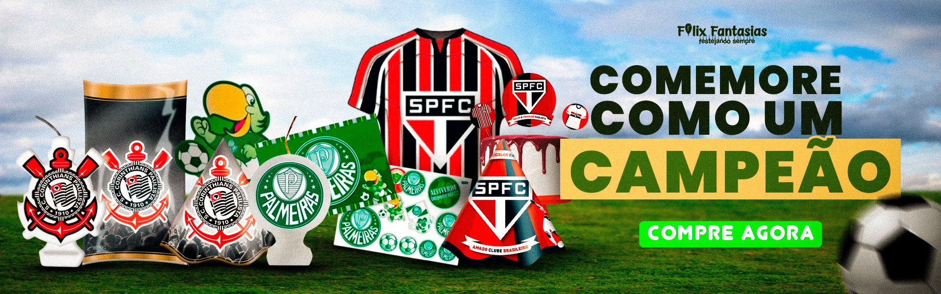 Banner futebol