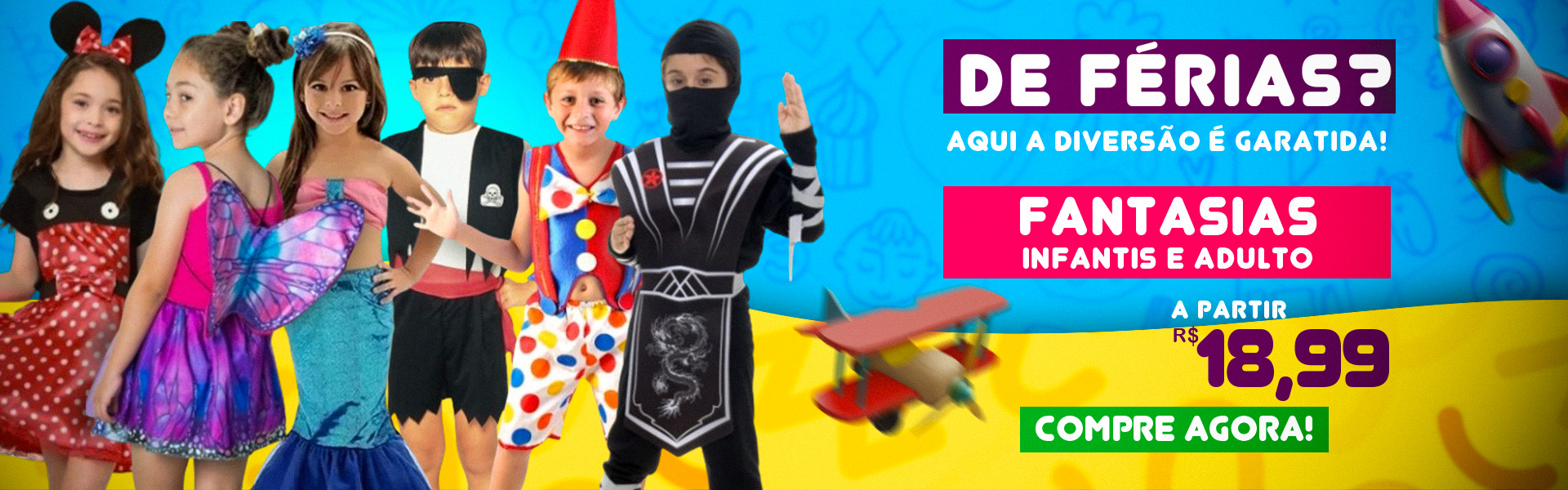 Fantasias em Liquidação
