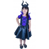 Fantasia Bruxa Malévola Infantil Muvilê - Fantasias Infantis