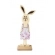 Enfeite Senhora Coelha MDF 38cm - Páscoa