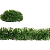 Festão de Natal Quádruplo Fougeron 15cm Verde 5 Metros - Natal