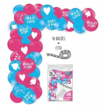 kit Arco Fácil de Balões Arlequina New Festcolor