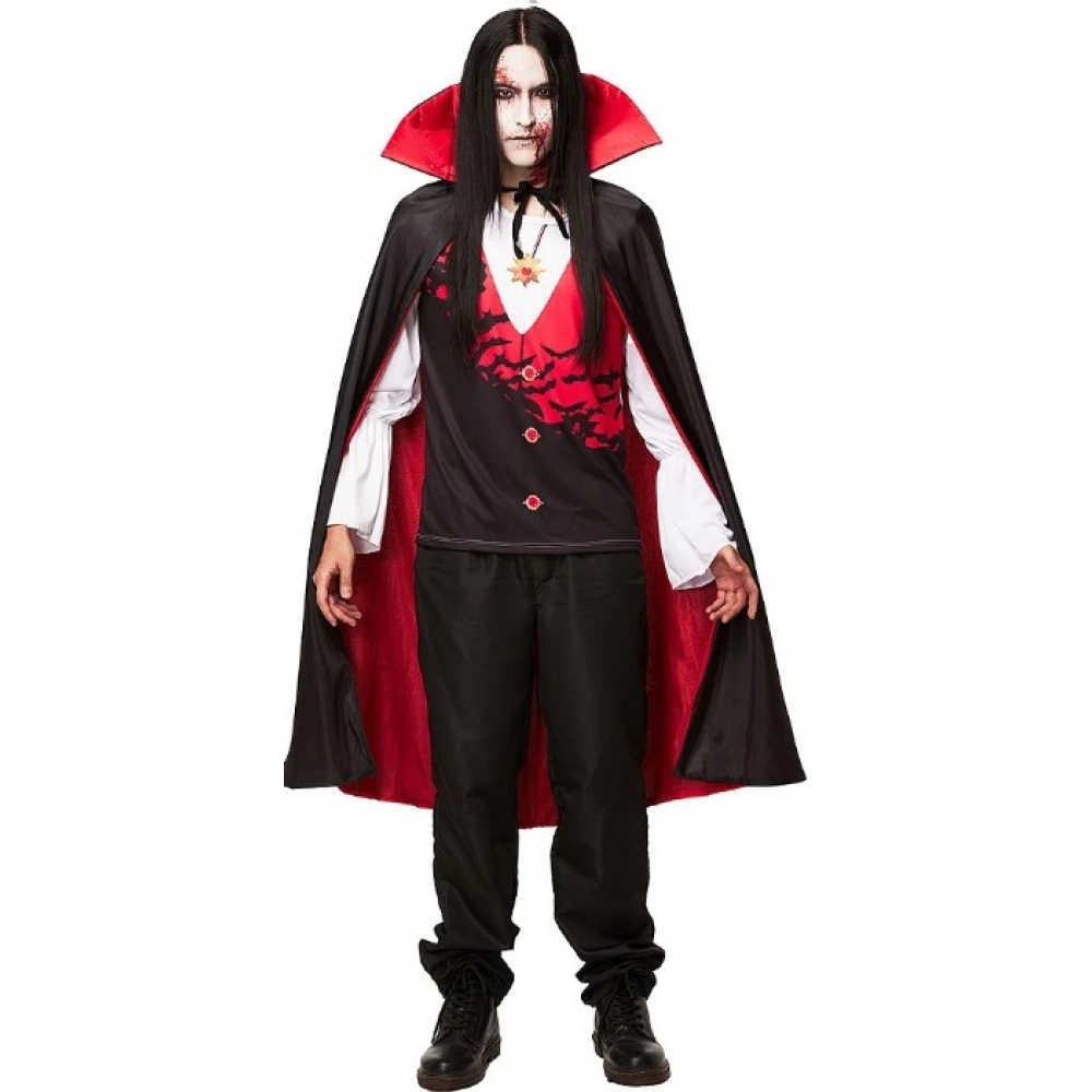Fantasia Vampiro Adulto Super - Fantasias Adultos