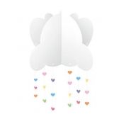 Kit Decorativo Chuva de Amor 3D Junco - Temas Infantis