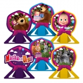 Decoração de Mesa Masha e o Urso Clássica c/6 Regina Festas - Temas Infantis