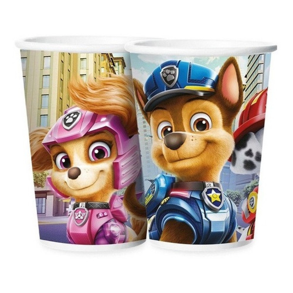 Copo de Papel 180ml Patrulha Canina Heróis c/12 Regina Festas - Temas Infantis