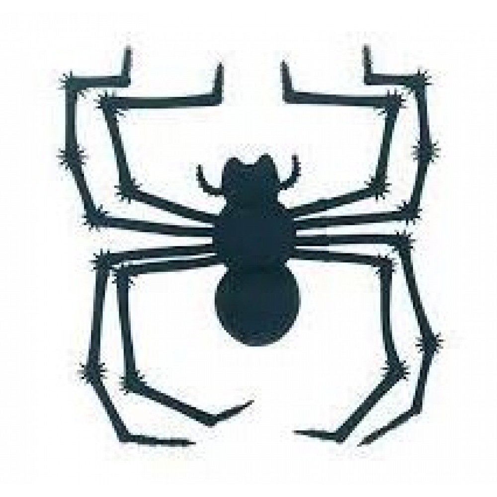 Aranha de Borracha Viúva Negra Gala - Halloween