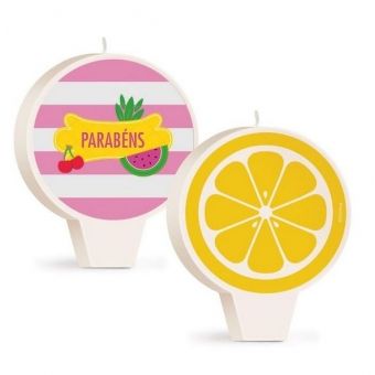 Vela para Aniversário Quitandinha Cromus