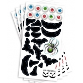 Adesivo Personalizado Halloween c/ 72 Regina Festas - Halloween
