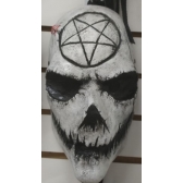 Máscara Skull Pentagrama Fibra de Vidro - Máscaras