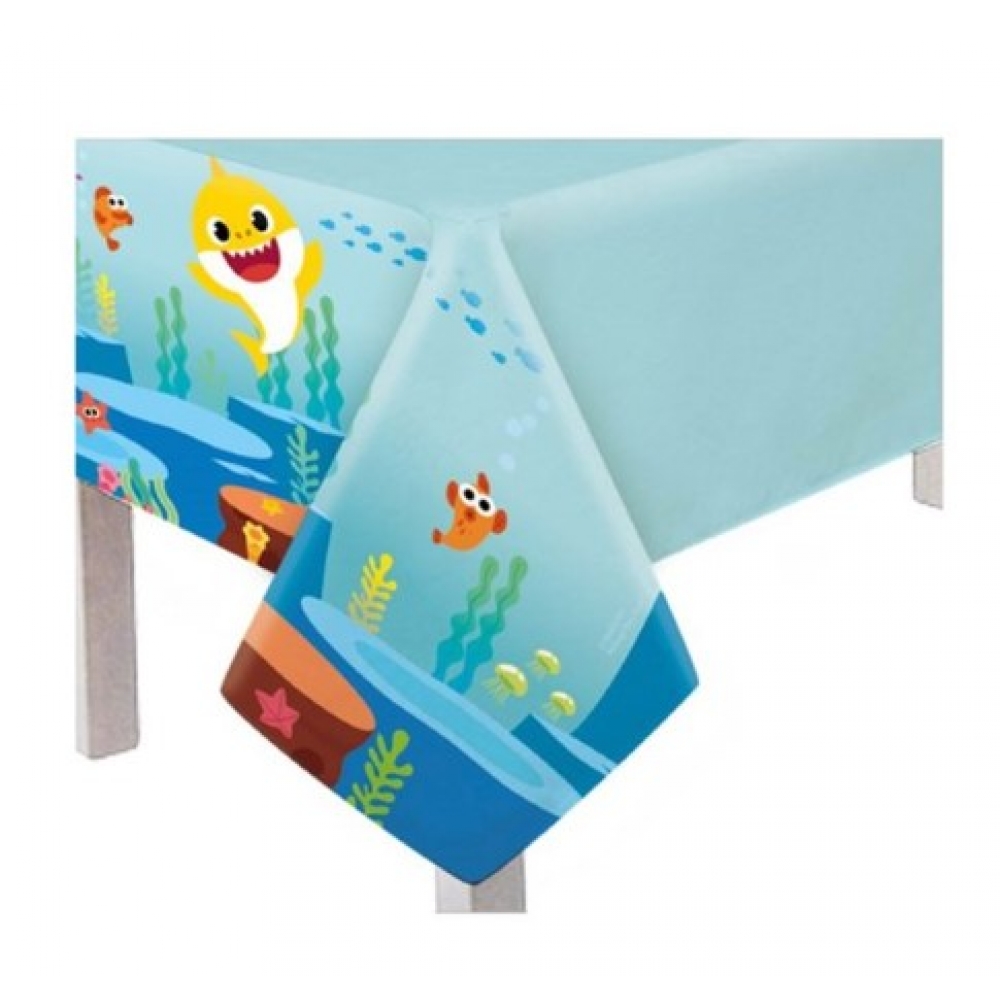 Toalha de Mesa Principal Baby Shark Cromus - Temas Infantis