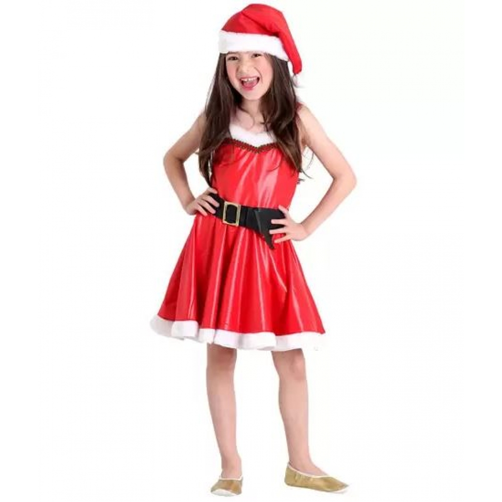 Fantasia Mamãe Noel Infantil Sulamericana - Natal