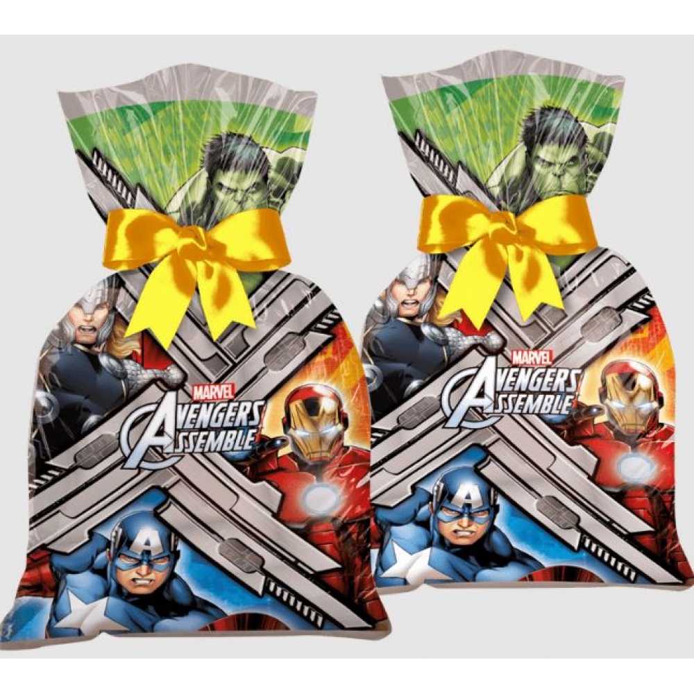 Sacola Surpresa Avengers Animated c/12 Regina Festas - Temas Infantis