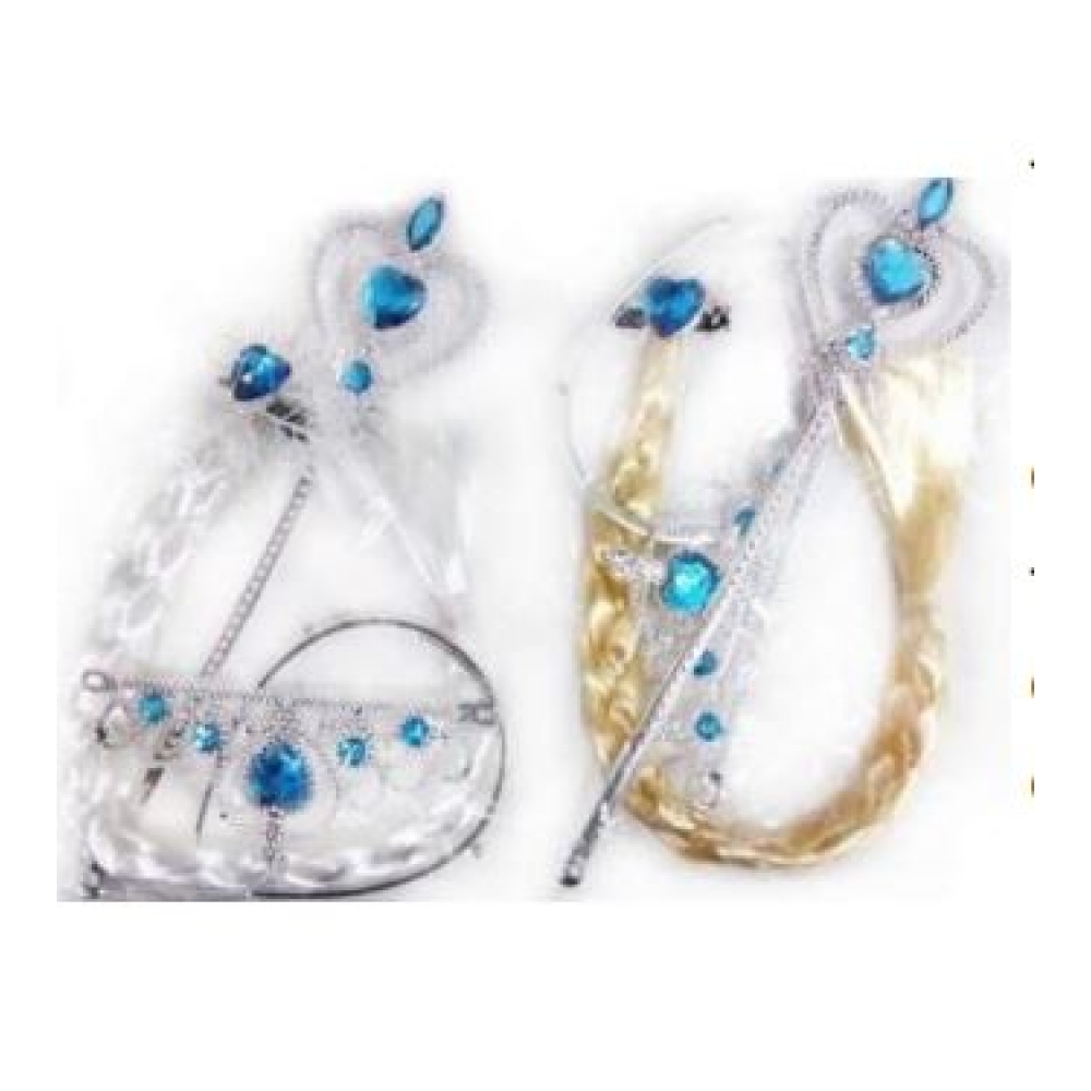 Kit Fantasia Princesa do Gelo Frozen - Acessórios para fantasia