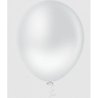 Balão 9 Liso Branco c/50 Pic Pic