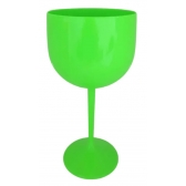 Taça de Gin 600ml Acrílica Verde Neon - Descartáveis