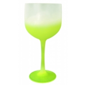 Taça de Gin 600ml Acrílica Degrade Verde - Descartáveis