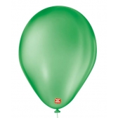 Balão 7 Liso Verde Bandeira c/50 São Roque - Balões