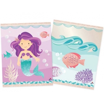 Quadrinhos Decorativos Sereia c/6 Junco