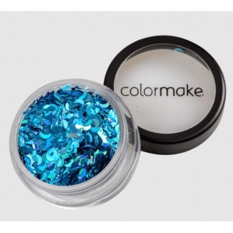 Glitter Formatos 2g Lua Azul Colormake