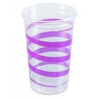 Copo Mania Festa Lilás 300ml c/30 Prafesta