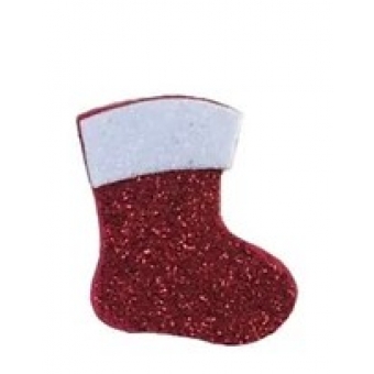 Micro Painel E.V.A Bota Papai Noel c/6 Laços e Acessórios