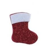 Micro Painel E.V.A Bota Papai Noel c/6 Laços e Acessórios - Natal