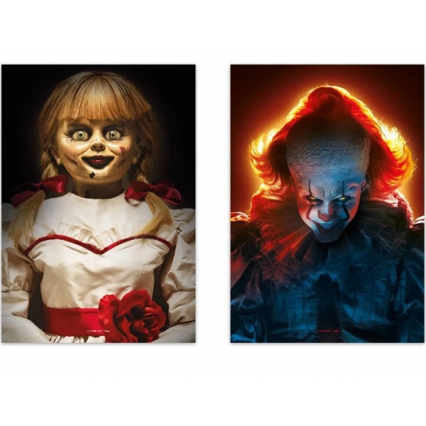 Cartaz Decorativo Halloween Horror c/2 Regina Festas - Halloween