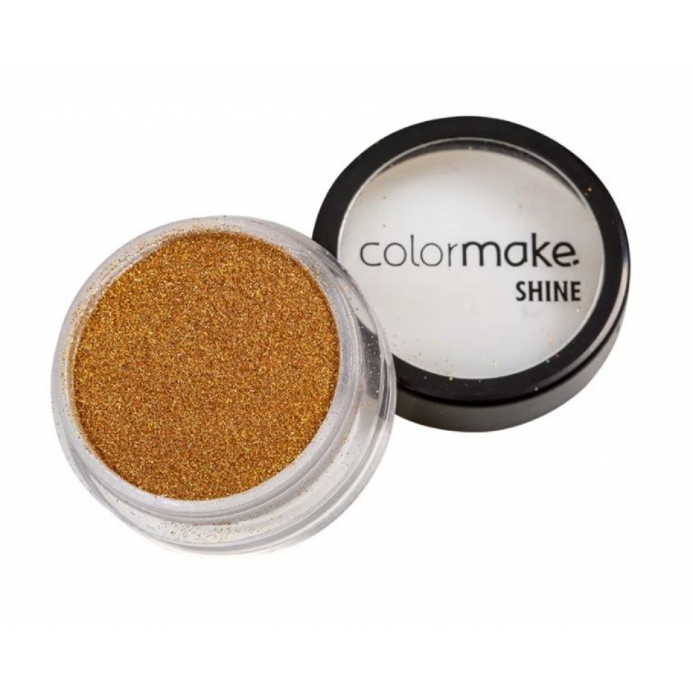 Glitter Shine Extrafino 3g Ouro Colormake - Maquiagem