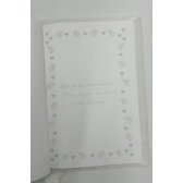 Caderno de Assinaturas de Casamento Branco Modelo 2 Pequeno - Casamento