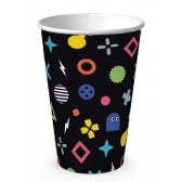 Copo de Papel Vídeo Game180ml c/8 Junco - Temas Infantis