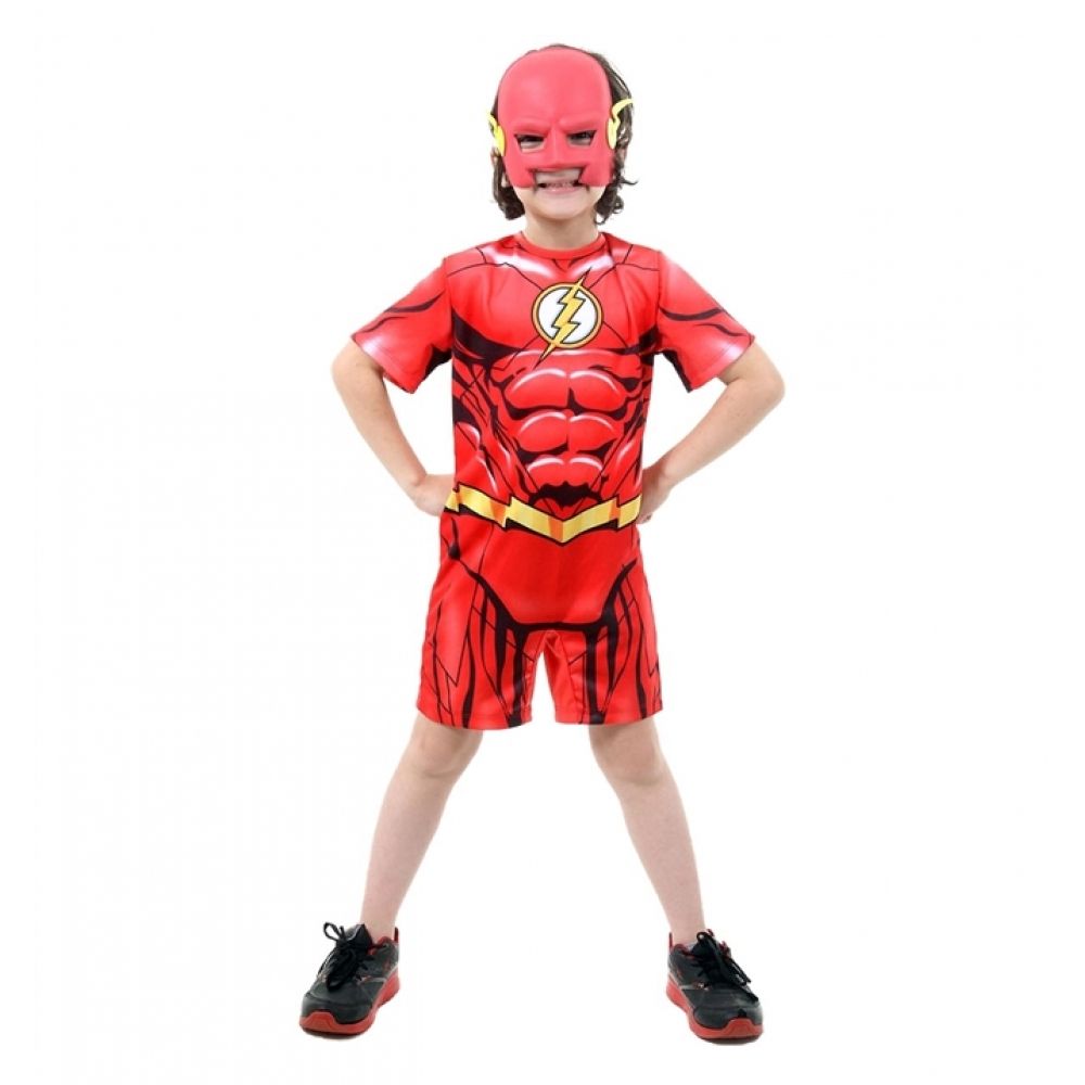 Fantasia The Flash DC Comics Curta Infantil Sulamericana - Infantis