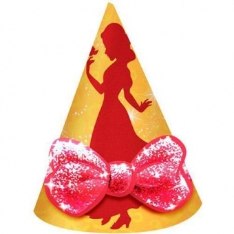Chapéu Cone Branca de Neve New c/8 Regina Festas