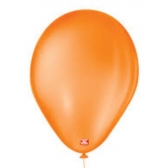 Balão 7 Liso Laranja Mandarim c/50 São Roque - Balões