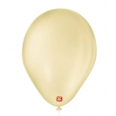 Balão 9 Liso Bege c/50 São Roque - Balões