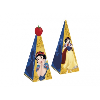 Caixa Cone Para Doces Branca de Neve Clássica c/8 Regina Festas