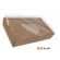 Caixa P/1 Ovo Coração Lapidado 65g Kraft Kaixote - Embalagens