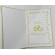 Caderno de Assinaturas de Casamento Dourado Modelo 1 Grande - Casamento