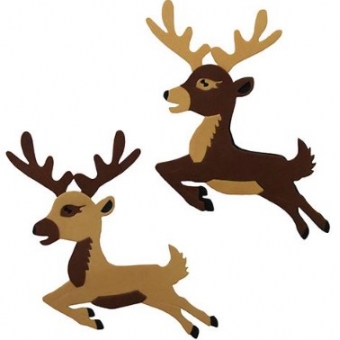 Mini Painel Natal Rena c/2 Difiori