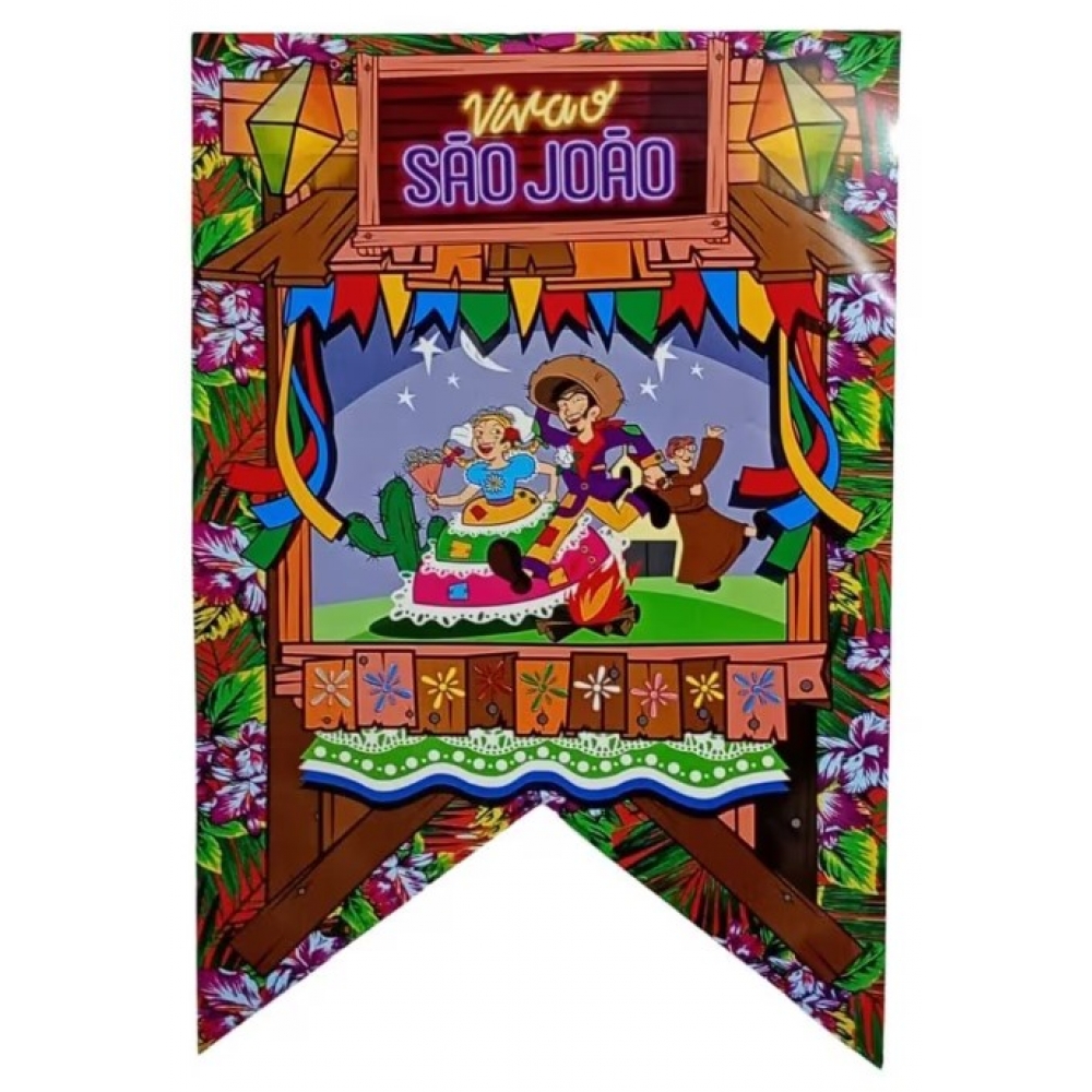 Painel Decorativo São João Luiz Gonzaga - Festa Junina