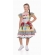 Vestido Junino Infantil Bandeirinhas Zig Zag - Fantasias Juninas