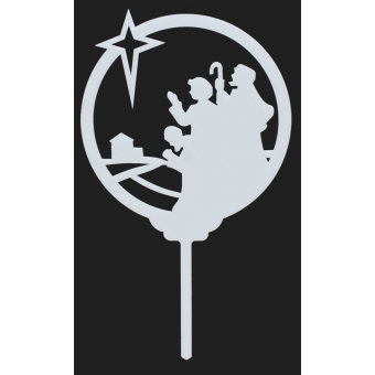 Topo de Bolo Natal Reis Magos Produfest