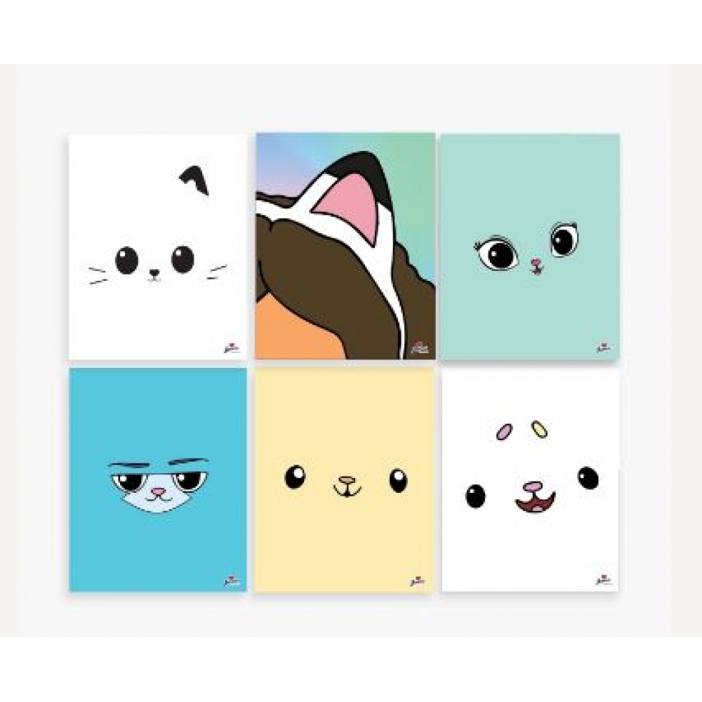 Quadrinhos Divertidos Casa da Bibi e Gatinhos c/6 Junco - Temas Infantis