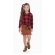 Camisa Feminina Infantil Flanela Xadrez Vermelha - Fantasias Juninas