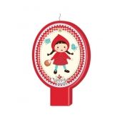 Vela de Aniversário Chapeuzinho Vermelho Junco - Temas Infantis