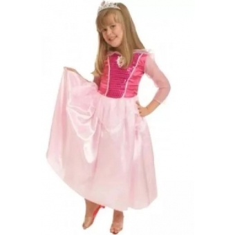 Fantasia Bela Adormecida Infantil Luxo Rubies