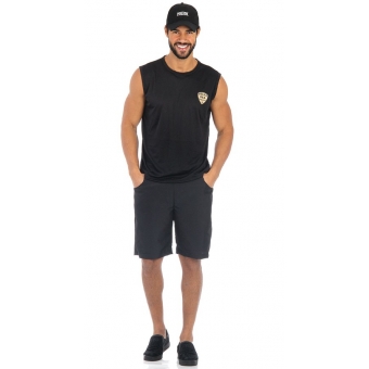 Fantasia Policial Regata Verão Adulto Sulamericana