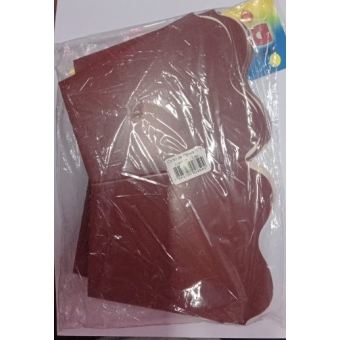 Cachepot Liso Marrom c/8 Dafesta