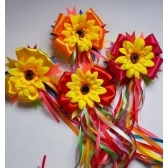 Laço Junino Girassol Sortido com Fitas - Festa Junina