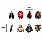 Picks Para Doces Horror c/8 Regina Festas - Halloween
